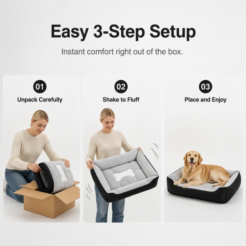 Soft Cozy Pet Bed for All Seasons
