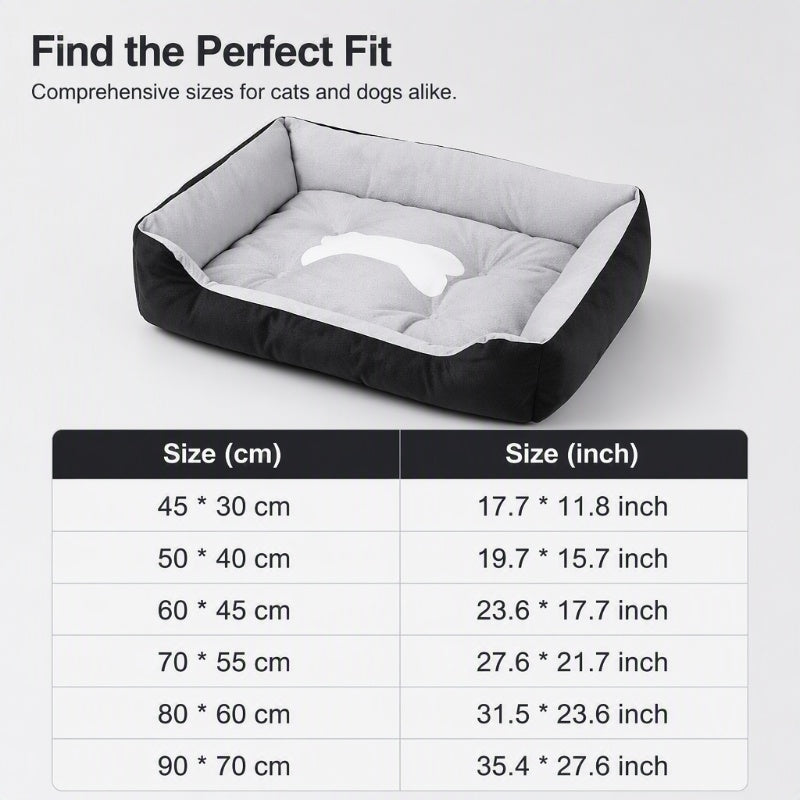 Soft Cozy Pet Bed for All Seasons