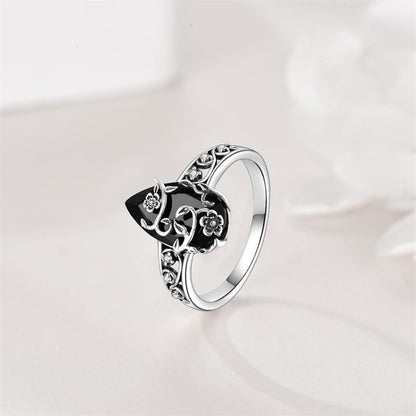 Bohemian Vintage Floral Vine Ring