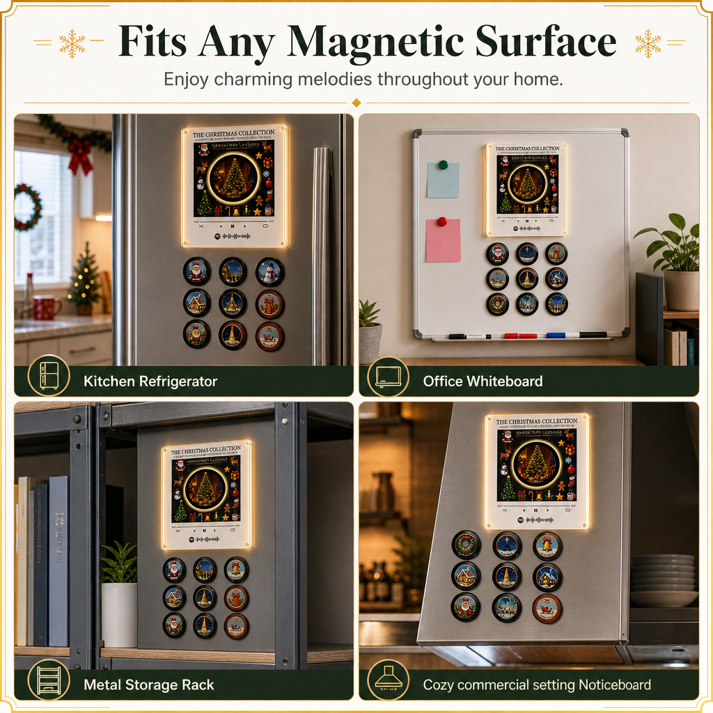 NFC Magnetic Fridge Magnet Music Box