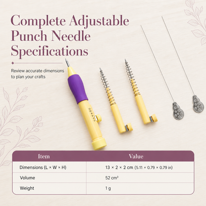 Punch Needle Embroidery Tool Kit