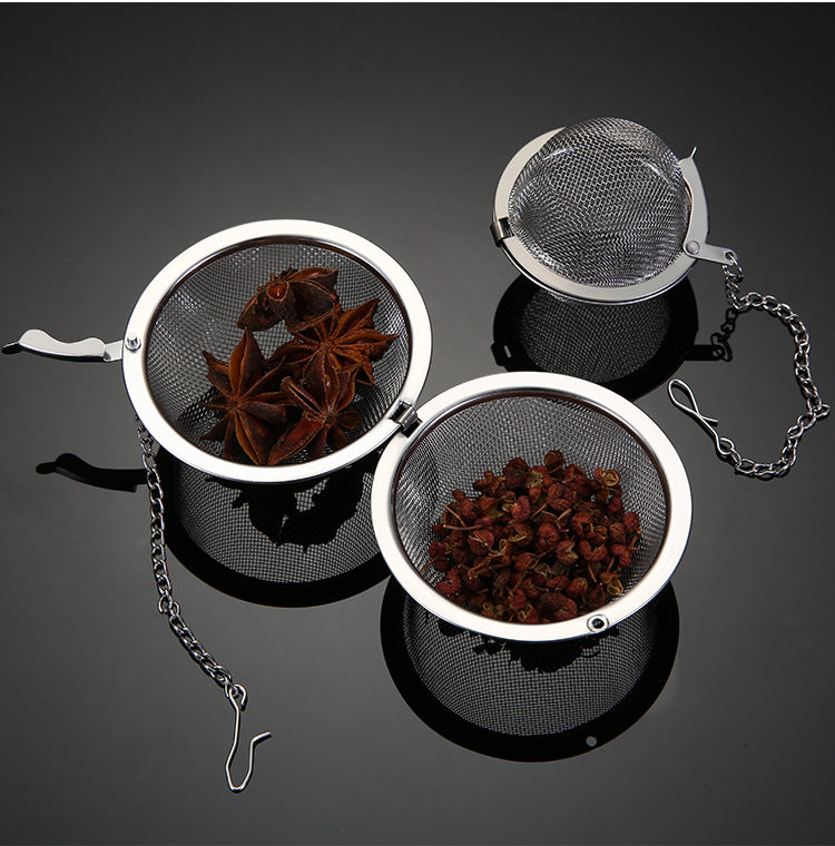 🔥304 stainless steel seasoning ball - your kitchen's multifunctional filtration expert