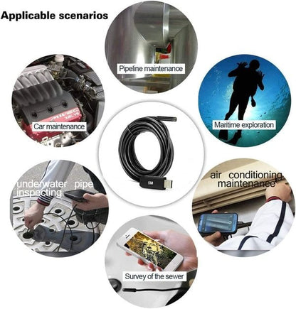 Last day 49% OFF-🔎 Plug-and-play endoscope camera - compatible with Android, iPhone and iPad for direct connection
