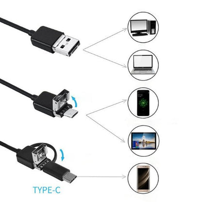 Last day 49% OFF-🔎 Plug-and-play endoscope camera - compatible with Android, iPhone and iPad for direct connection