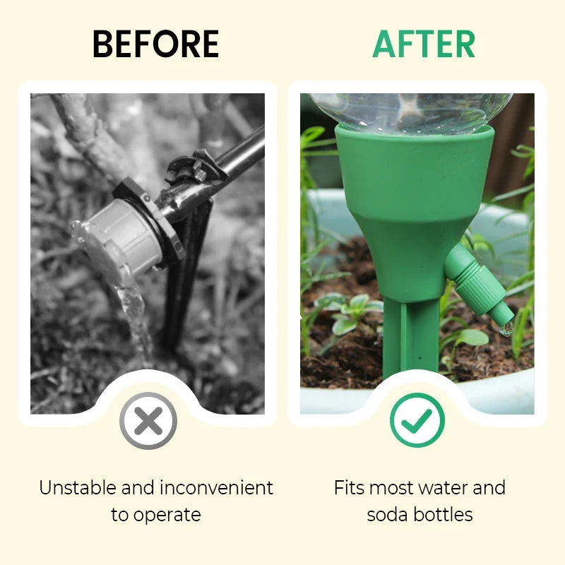 🎃Buy 1 Get 1 Free!🌱Adjustable Bottle Watering Spike – Gravity-Fed Dripper for Plant Pots
