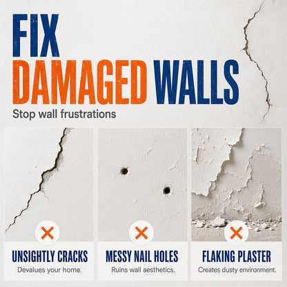 Easy-Apply Quick-Drying Wall Repair Paste
