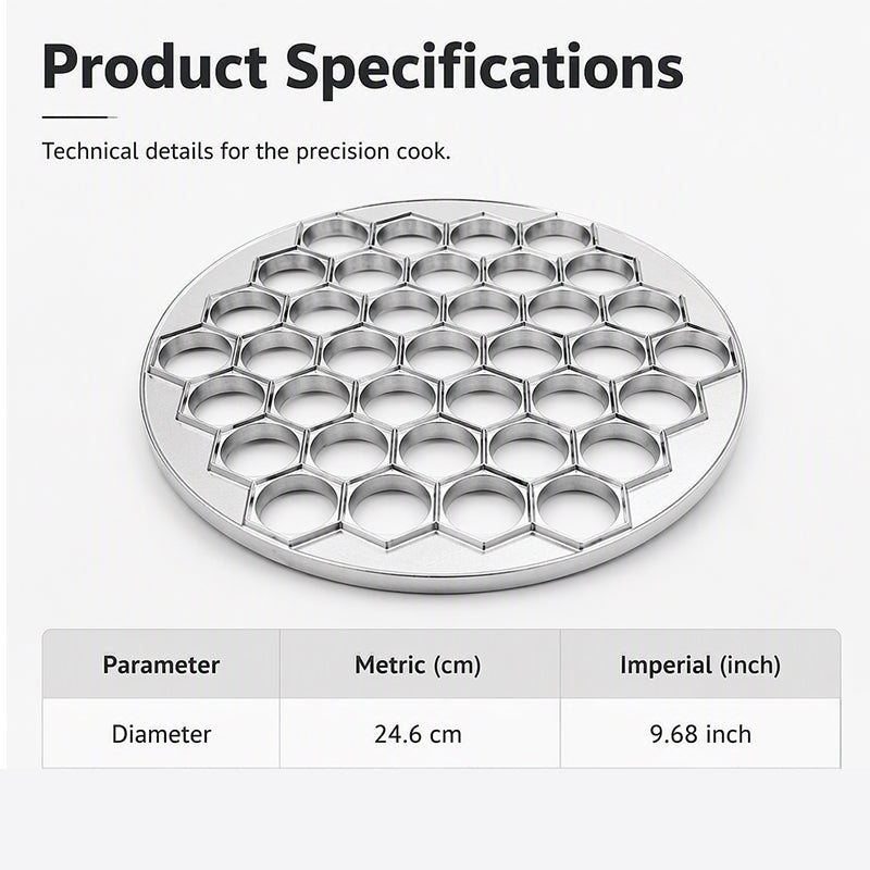 🥰LAST DAY SALE-50% OFF🥟 37-Hole Quick Dumpling Maker – Make 37 Dumplings at Once