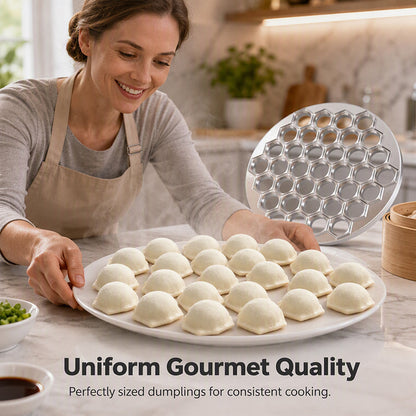 🥰LAST DAY SALE-50% OFF🥟 37-Hole Quick Dumpling Maker – Make 37 Dumplings at Once