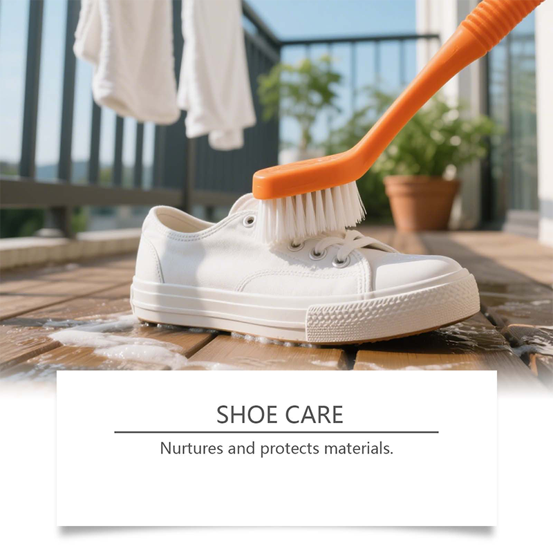 Water-Free White Shoe Cleaning Cream with Sponge