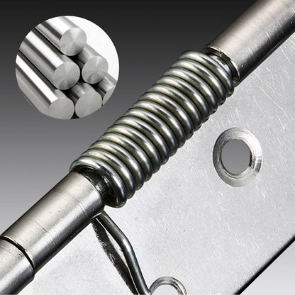 🚪✨ Stainless Steel Self-Closing Door Hinge – Built-In Spring Mechanism, Durable & Easy to Install for Home, Cabinet & DIY