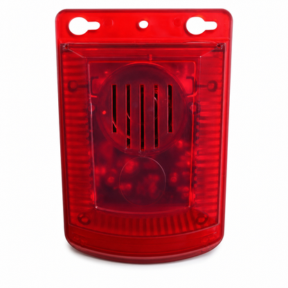 🚨🔥 Solar Outdoor Wildlife Alarm – Sound & Flash Deterrent for Gardens & Crops