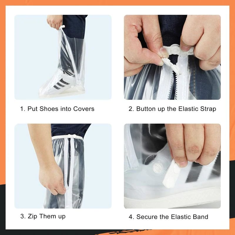 🔥HOT SALE🔥 All-Purpose Waterproof & Stain-Resistant Snow Boot Covers – Keep Feet Dry in Rain, Snow & Mud ✨