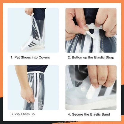 🔥HOT SALE🔥 All-Purpose Waterproof & Stain-Resistant Snow Boot Covers – Keep Feet Dry in Rain, Snow & Mud ✨