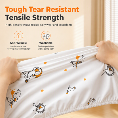 Print Elastic Bed & Sofa Dust Cover
