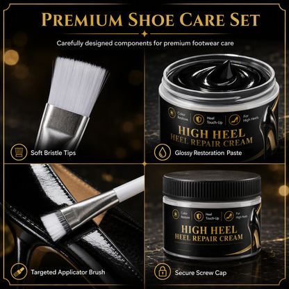 High Heel Shoe Heel Color Repair Cream