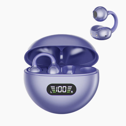 🎧 Last Day Special Price £9.99! 👂Open-Ear Clip-On Bluetooth Earbuds – all-day comfort, immersive sound, leakage control, 8-10h battery, touch control. No ear pain! 🔋