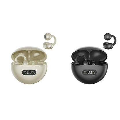 🎧 Last Day Special Price £9.99! 👂Open-Ear Clip-On Bluetooth Earbuds – all-day comfort, immersive sound, leakage control, 8-10h battery, touch control. No ear pain! 🔋