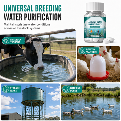 🐄💧 Livestock Water Treatment Tablets – Easy-Dissolving Trough & Tank Care