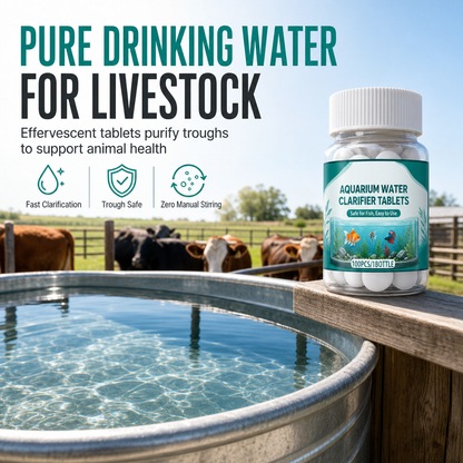 🐄💧 Livestock Water Treatment Tablets – Easy-Dissolving Trough & Tank Care