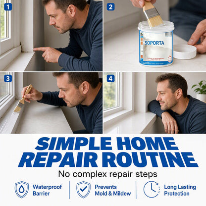 🛠️ Clear Repair Sealant | Multi-Surface Moisture Barrier