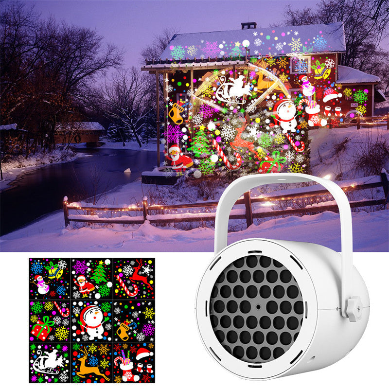 🎅Christmas HOT SALE 50% OFF🎄Hot Sale Offers-16-Pattern USB Christmas Projector Light