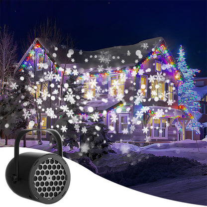 🎅Christmas HOT SALE 50% OFF🎄Hot Sale Offers-16-Pattern USB Christmas Projector Light
