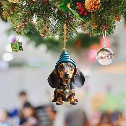 🎄🎁Christmas Sale! BUY 1 GET 1 FREE! 🐕 Puppy-Shaped Christmas Tree Ornaments