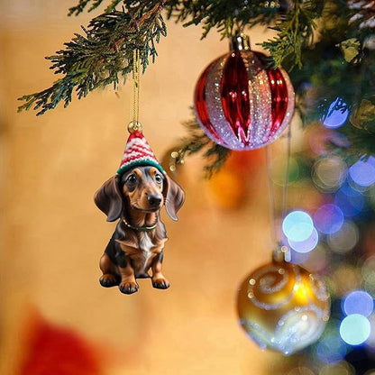 🎄🎁Christmas Sale! BUY 1 GET 1 FREE! 🐕 Puppy-Shaped Christmas Tree Ornaments