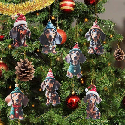 🎄🎁Christmas Sale! BUY 1 GET 1 FREE! 🐕 Puppy-Shaped Christmas Tree Ornaments