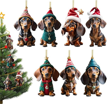 🎄🎁Christmas Sale! BUY 1 GET 1 FREE! 🐕 Puppy-Shaped Christmas Tree Ornaments