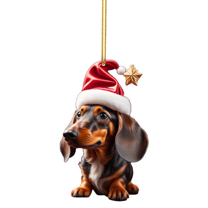 🎄🎁Christmas Sale! BUY 1 GET 1 FREE! 🐕 Puppy-Shaped Christmas Tree Ornaments