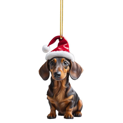 🎄🎁Christmas Sale! BUY 1 GET 1 FREE! 🐕 Puppy-Shaped Christmas Tree Ornaments