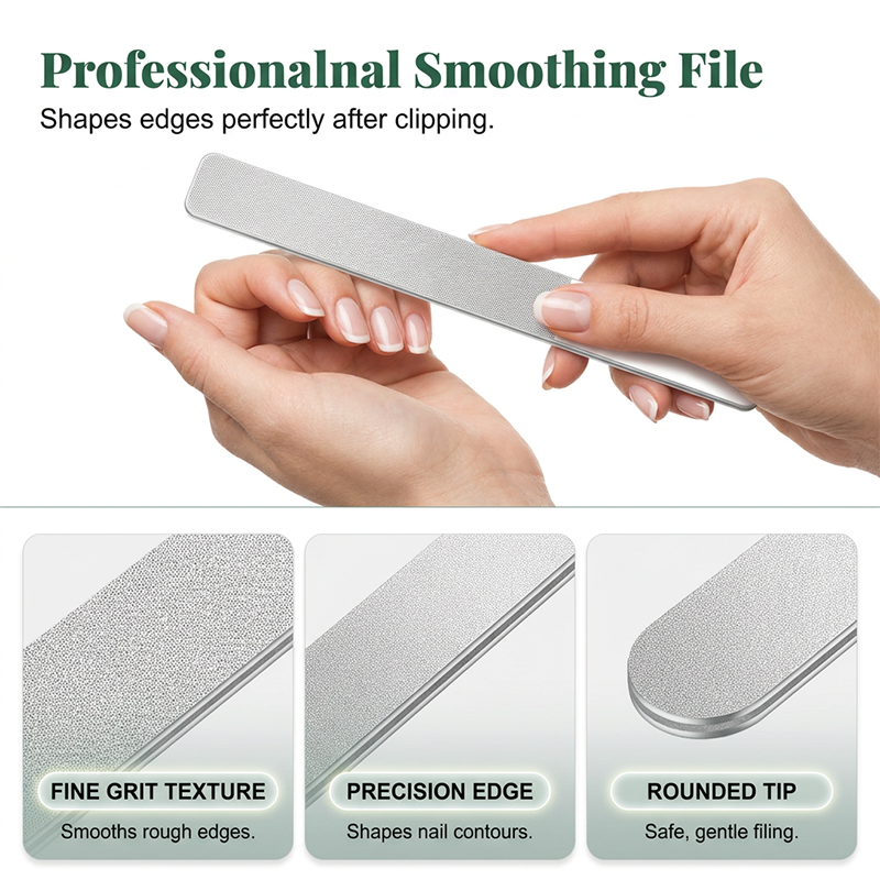 🔥 Last Chance Sale! ✨ 3-Piece Professional Toenail Clipper Set💅