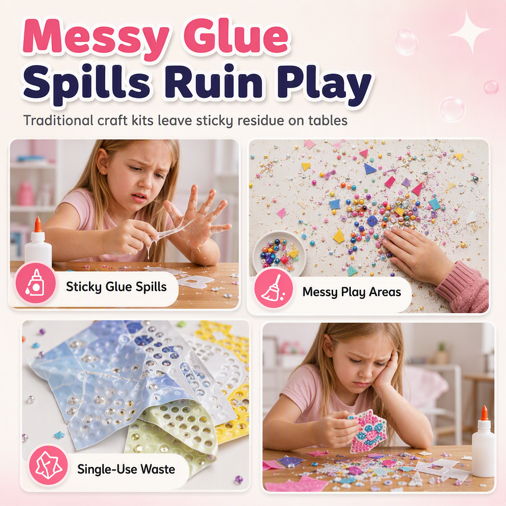 ⏳🔥LIMITED-TIME 50% OFF! ⏰DIY Dot Bead Painting Sticker Art Kit for Kids💎
