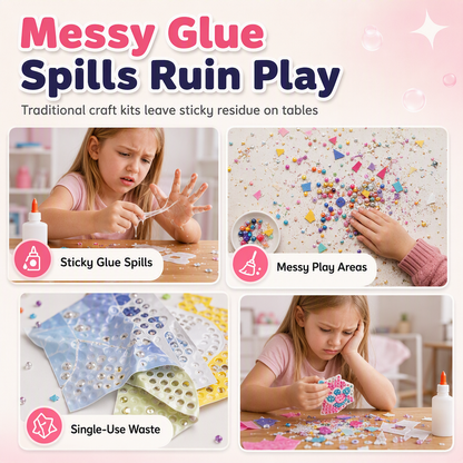 ⏳🔥LIMITED-TIME 50% OFF! ⏰DIY Dot Bead Painting Sticker Art Kit for Kids💎