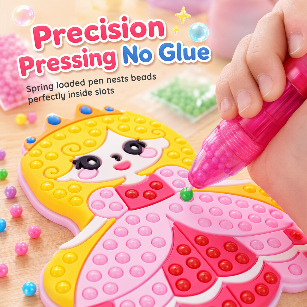 ⏳🔥LIMITED-TIME 50% OFF! ⏰DIY Dot Bead Painting Sticker Art Kit for Kids💎