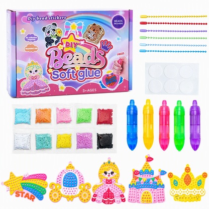 ⏳🔥LIMITED-TIME 50% OFF! ⏰DIY Dot Bead Painting Sticker Art Kit for Kids💎