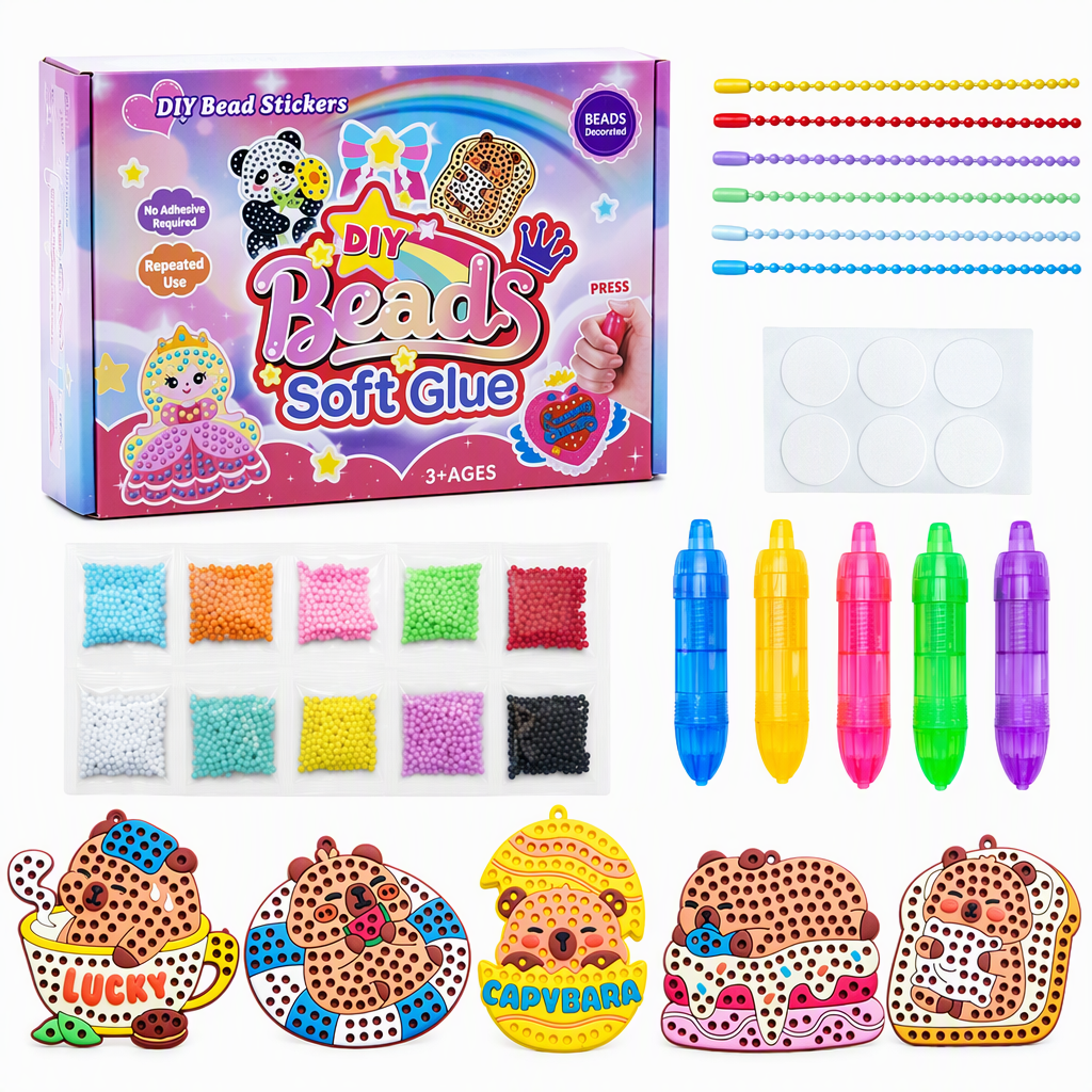 ⏳🔥LIMITED-TIME 50% OFF! ⏰DIY Dot Bead Painting Sticker Art Kit for Kids💎