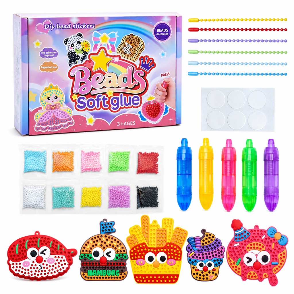 ⏳🔥LIMITED-TIME 50% OFF! ⏰DIY Dot Bead Painting Sticker Art Kit for Kids💎