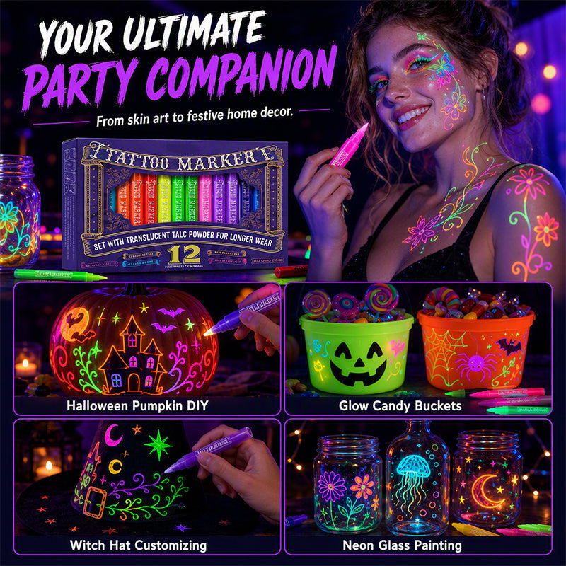 🥳 Concerts, Halloween and Night Parties Just Got Brighter – Draw It, Glow It, Show It🎉✨