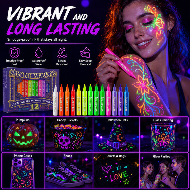 🥳 Concerts, Halloween and Night Parties Just Got Brighter – Draw It, Glow It, Show It🎉✨