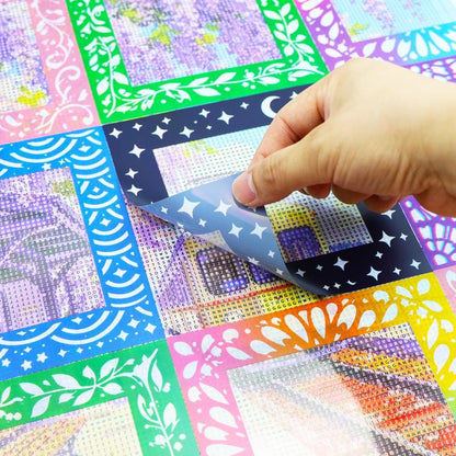 🎨 PET Non-Stick Craft Protective Sheets for Diamond Painting and Sticky Canvas Projects