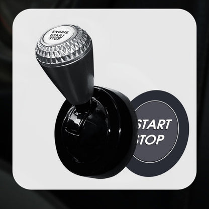 🚗 Car Start Button Rocker Lever: Full-Metal, Mechanical Feedback, Universal, Adhesive