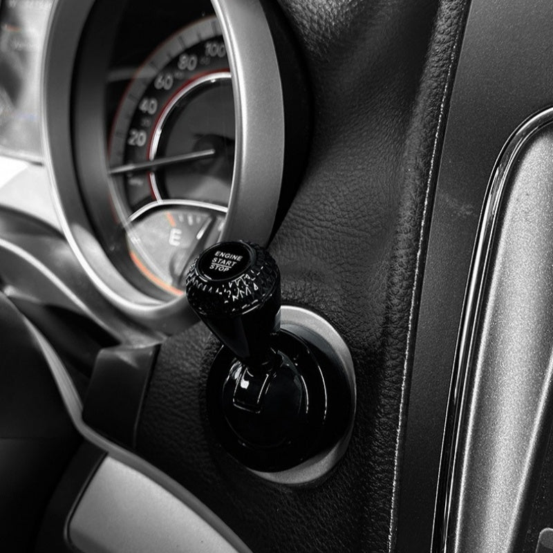 🚗 Car Start Button Rocker Lever: Full-Metal, Mechanical Feedback, Universal, Adhesive