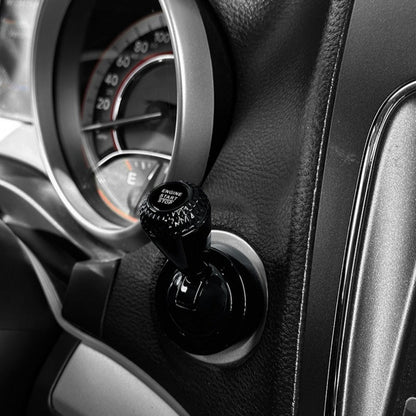 🚗 Car Start Button Rocker Lever: Full-Metal, Mechanical Feedback, Universal, Adhesive