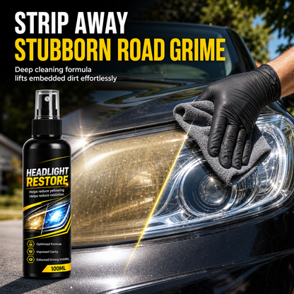 Fast-Acting Car Headlight Restoration Spray