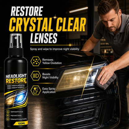 Fast-Acting Car Headlight Restoration Spray