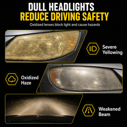 Fast-Acting Car Headlight Restoration Spray