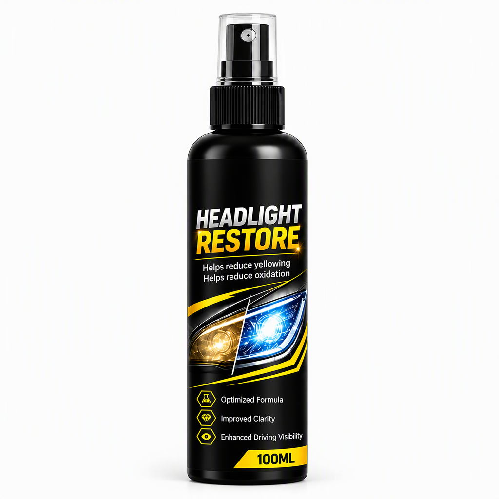 Fast-Acting Car Headlight Restoration Spray