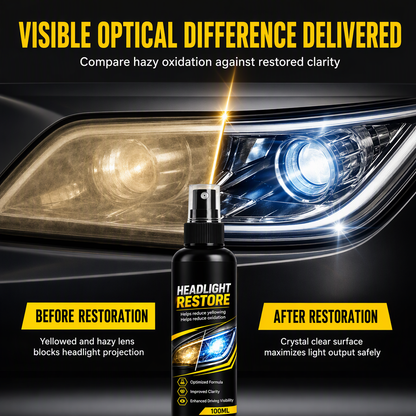 Fast-Acting Car Headlight Restoration Spray